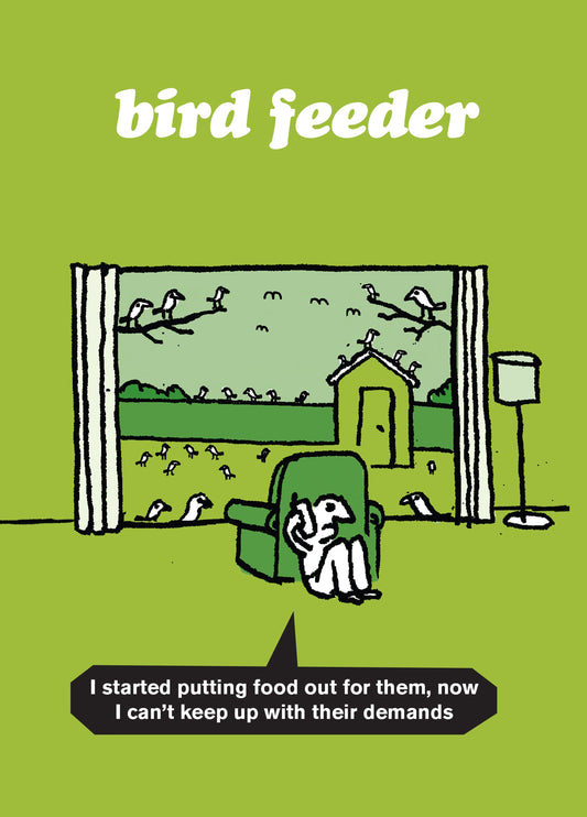 Bird Feeder Card