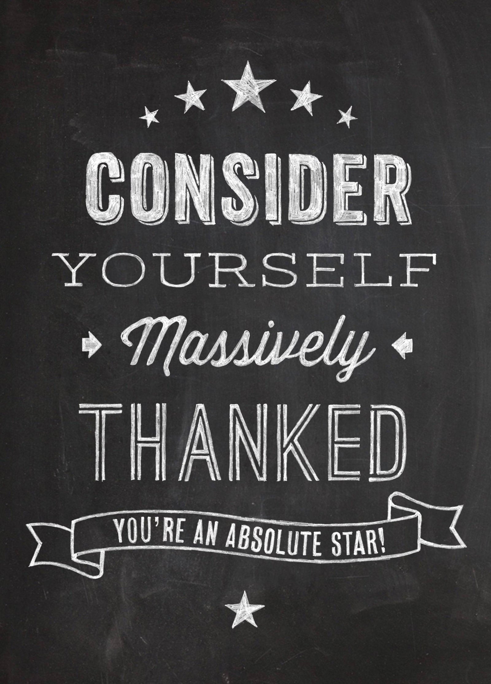 Massively Thanked Card