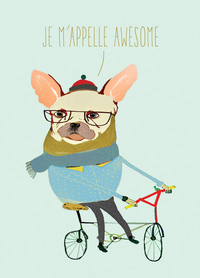 Je M'Appelle Awesome Card