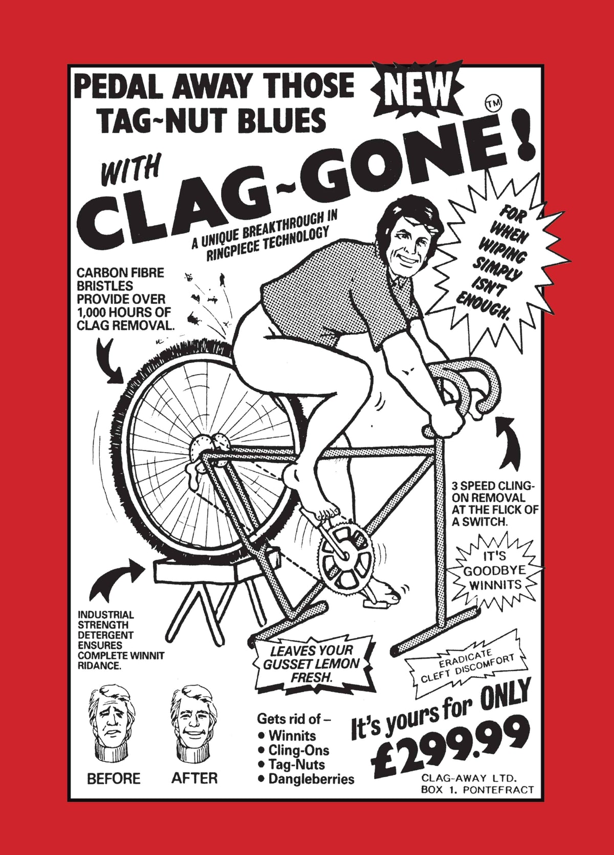 Clag Gone! Card