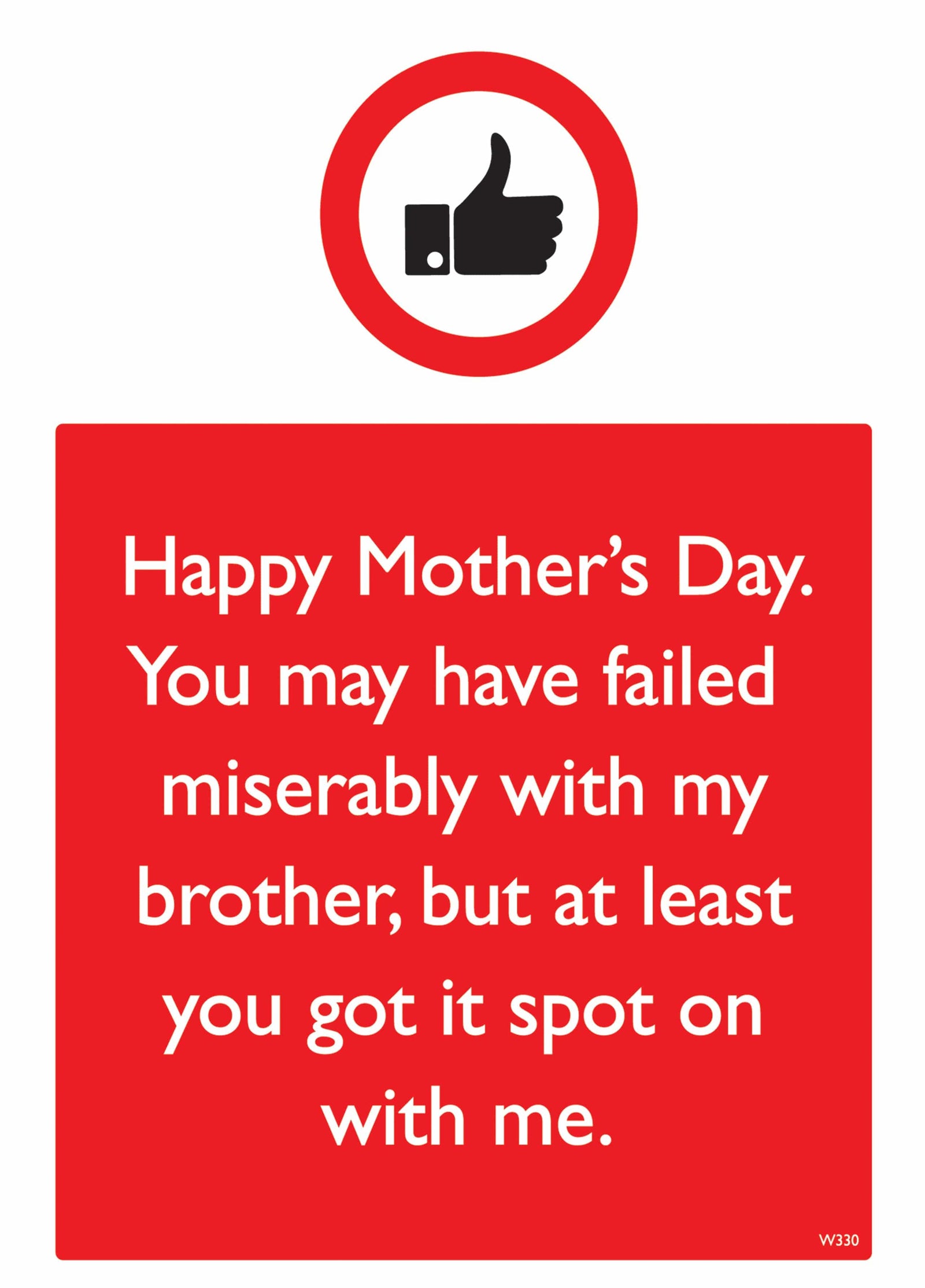 Failed Miserably With My Brother Card