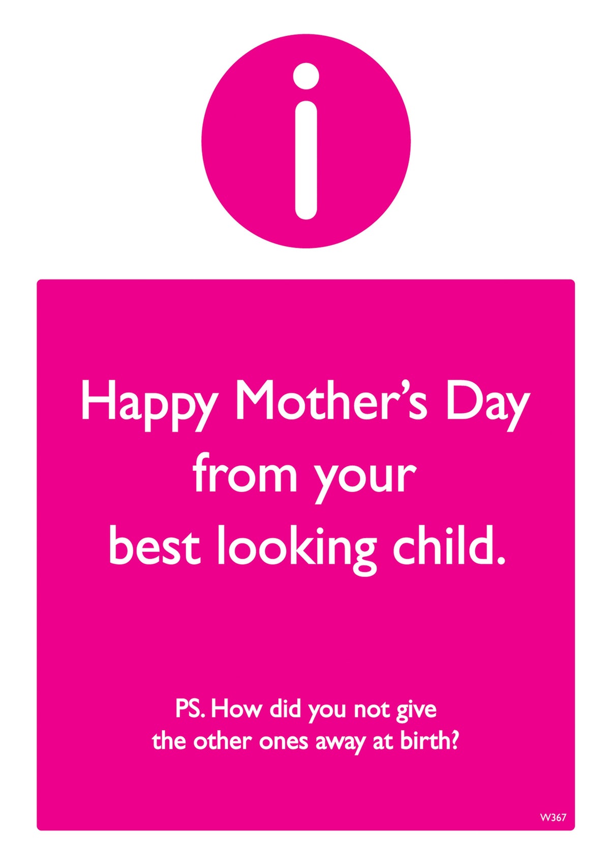 Best Looking Child Card