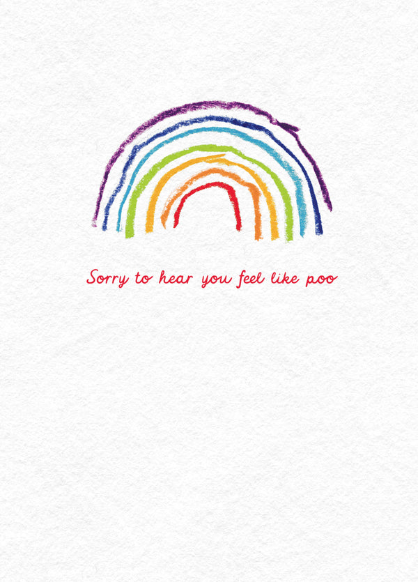 Feel Like Poo Card