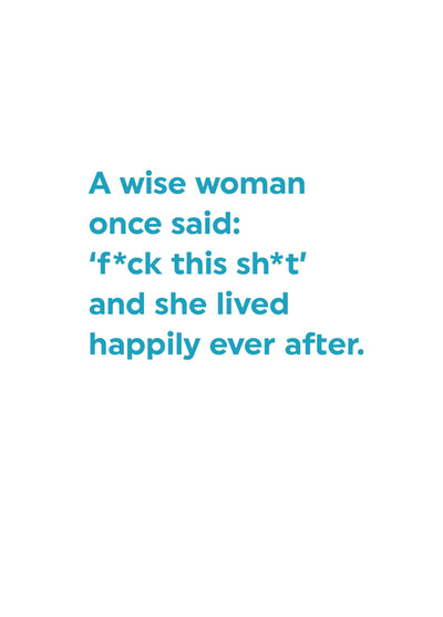 Wise Woman Card