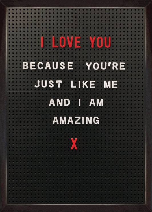 Just Like Me Card