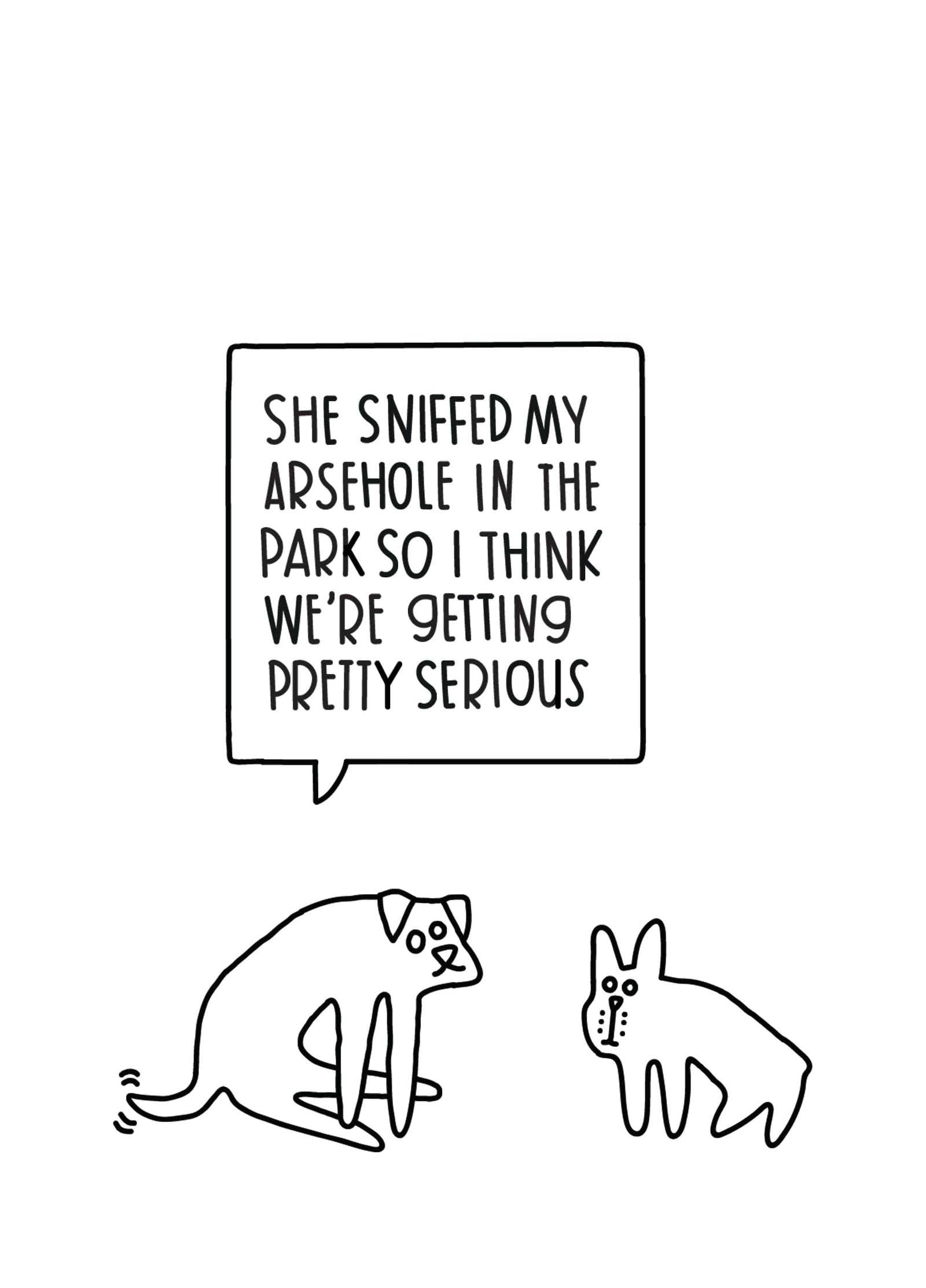 The Dogs Card