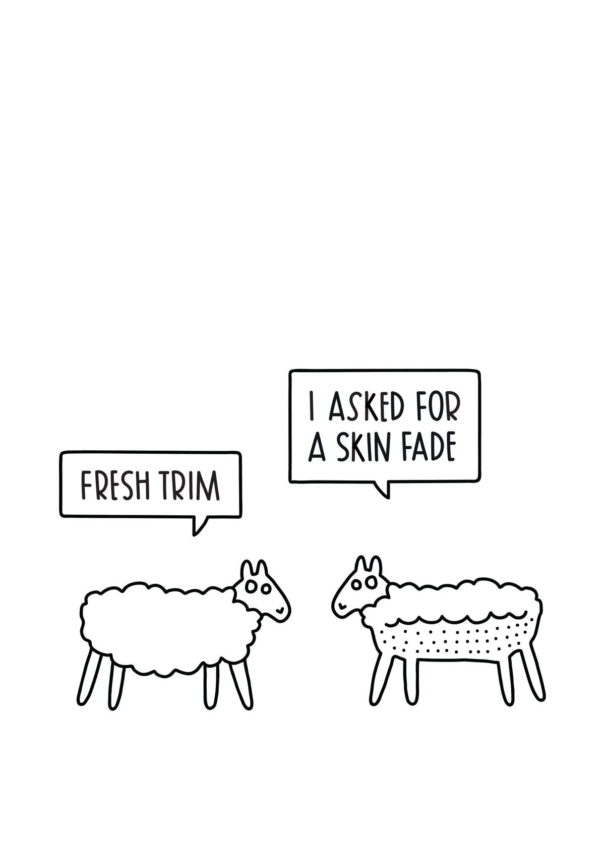 The Sheep Card