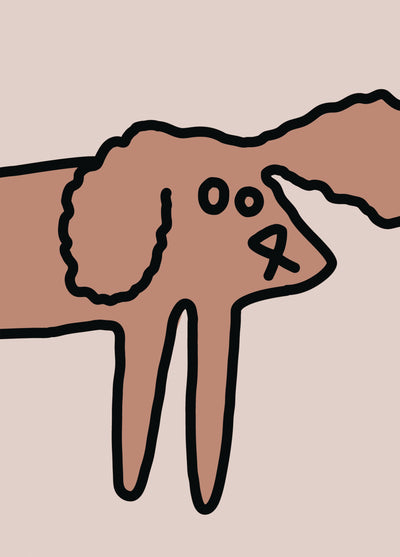 The Spaniel Dog Card