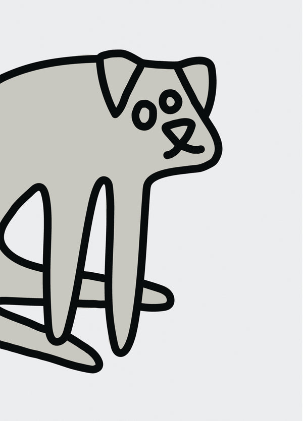 The Labrador Dog Card