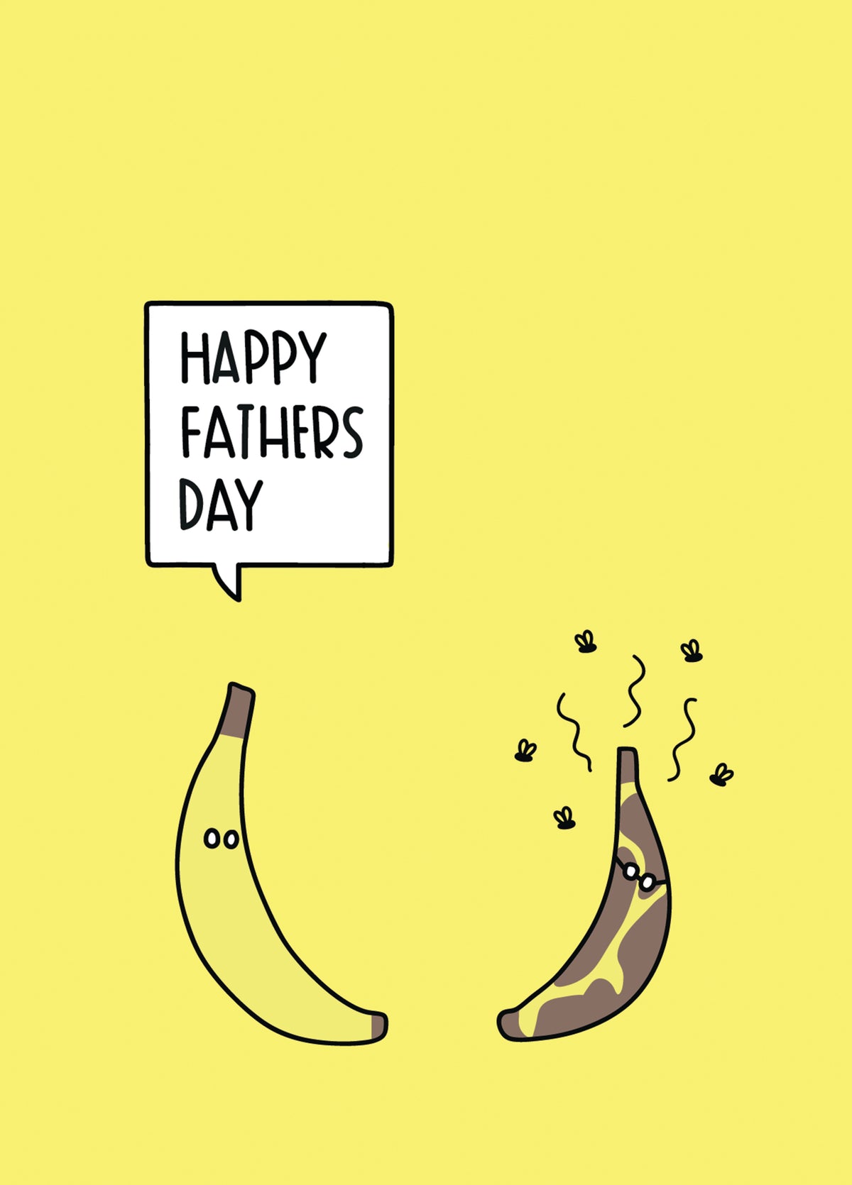 Happy Father's Day Dad Banana Funny
