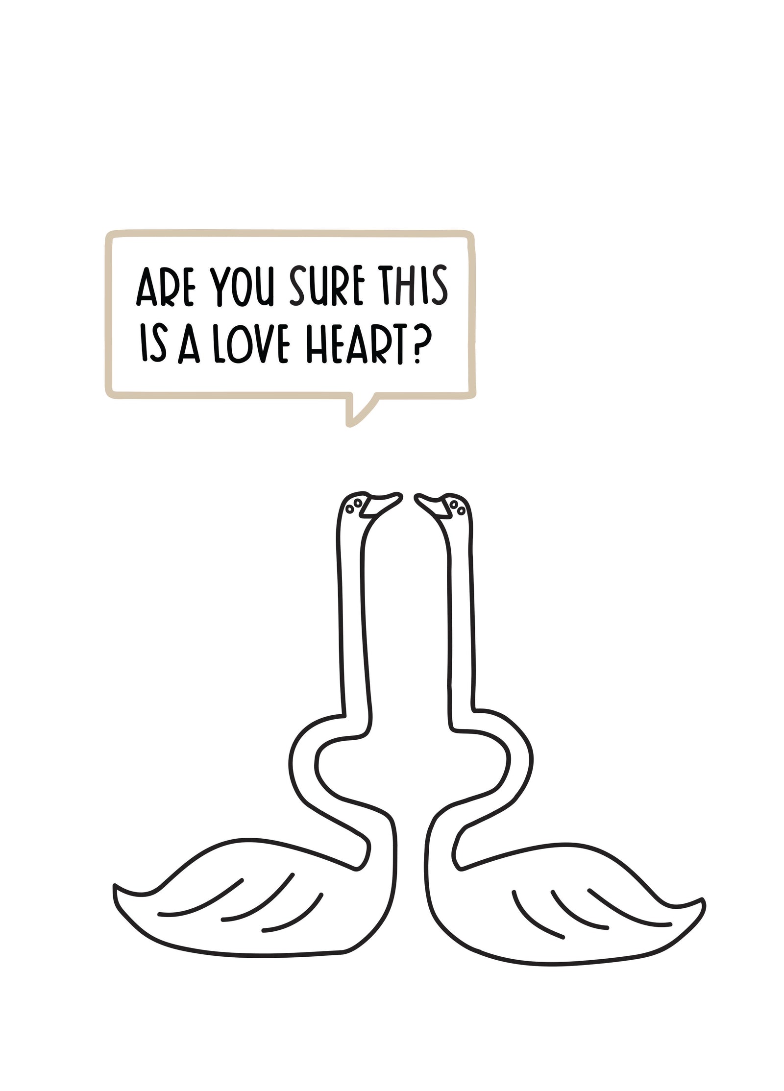 The Swans Card