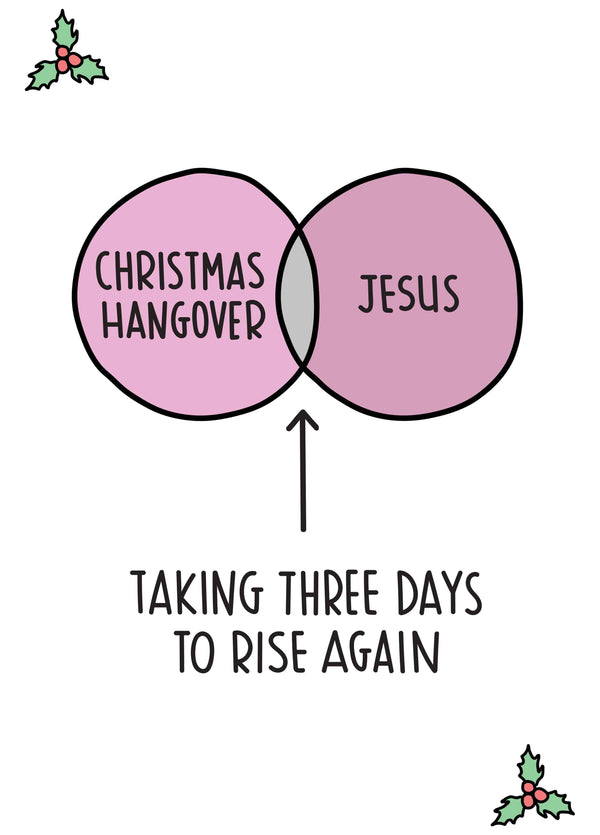 Christmas Hangover Card