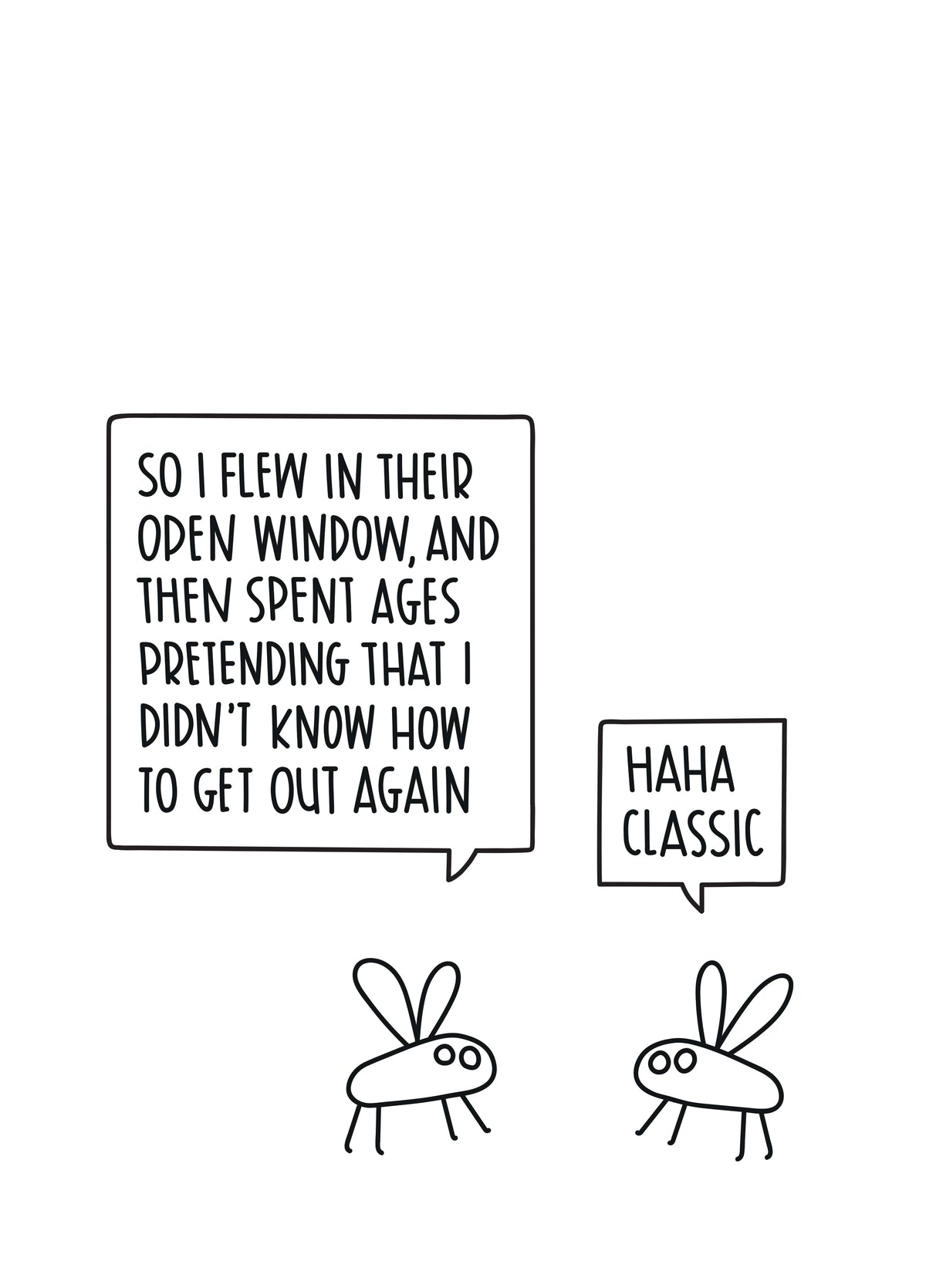The Flies Card