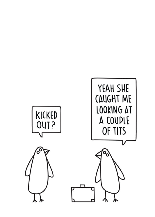The Birds Card