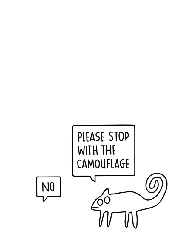 The Chameleons Card