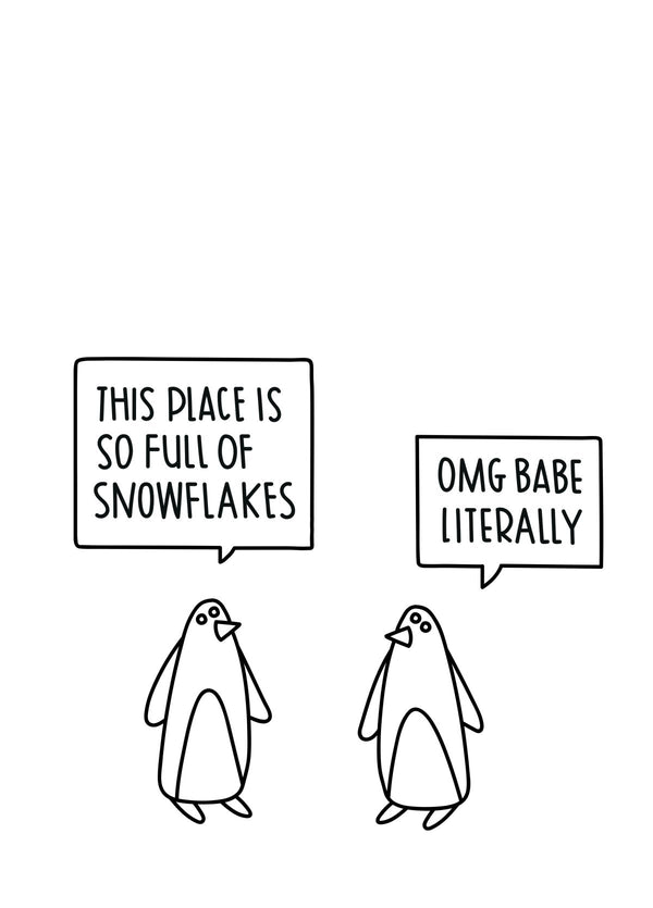 The Penguins Card