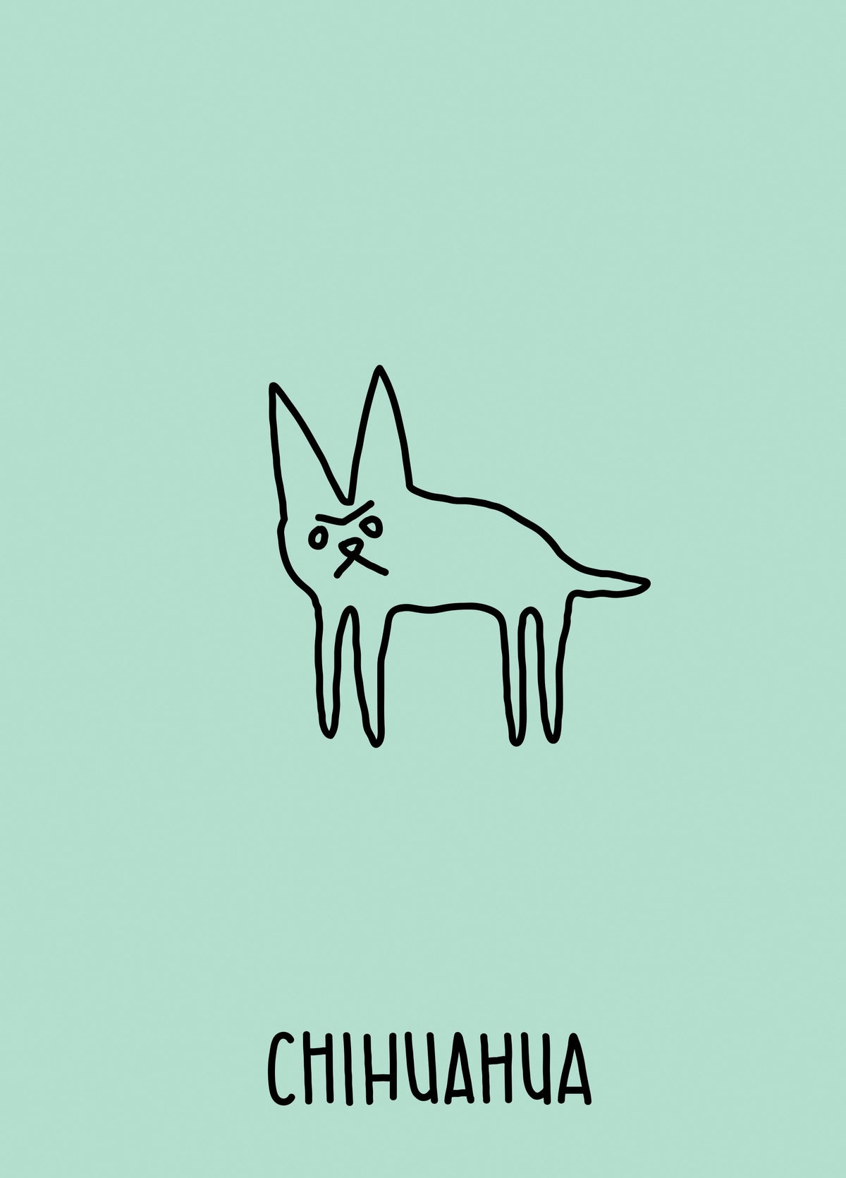 Chihuahua Card