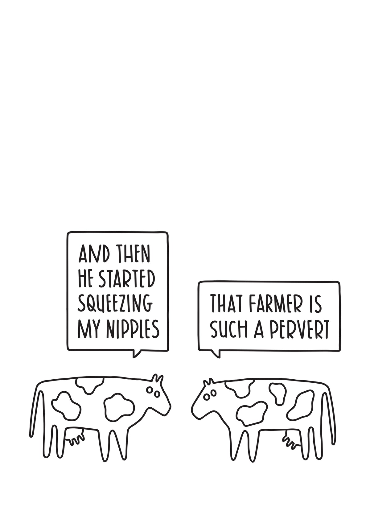 The Cows Card