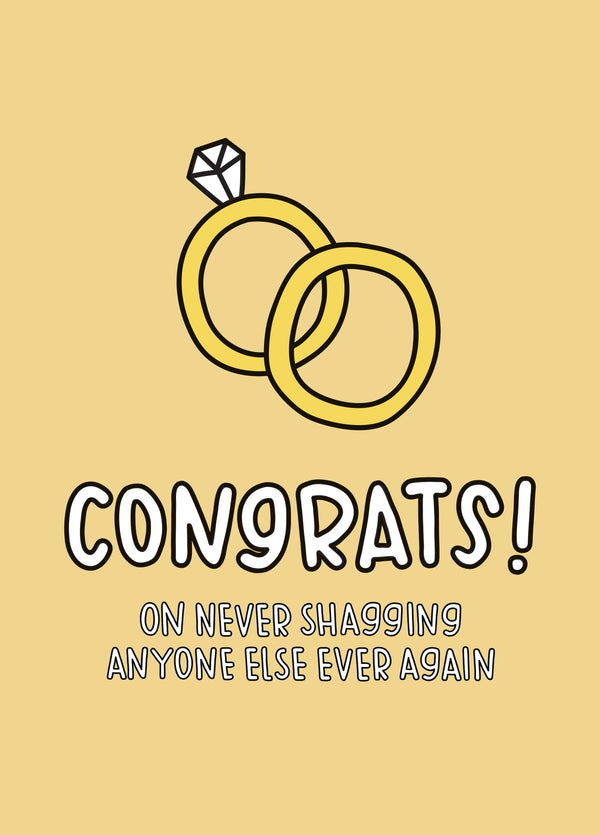 Congratulations You're Married