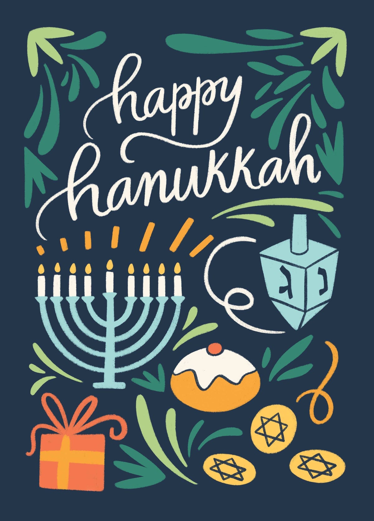 Happy Hanukkah Card