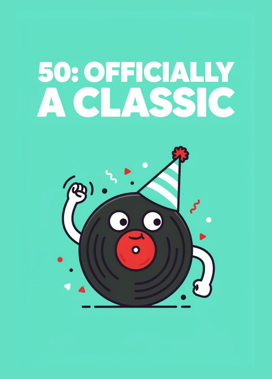 Funny 50th Birthday Card For Him Her â 50 Officially A Classic