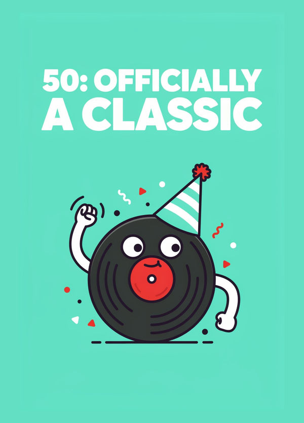 Funny 50th Birthday Card For Him Her â 50 Officially A Classic