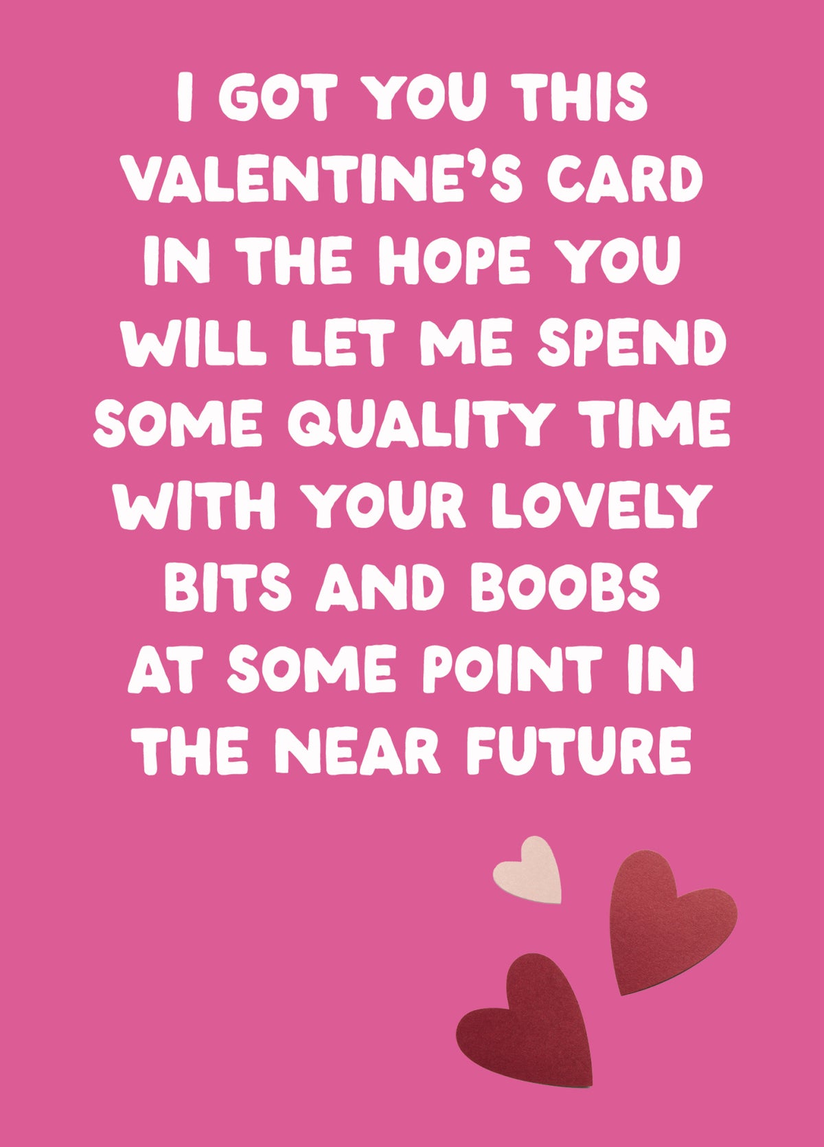Funny Valentine's Card - 'Future'