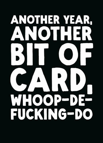 Funny Birthday Card - 'Whoop-de-do'