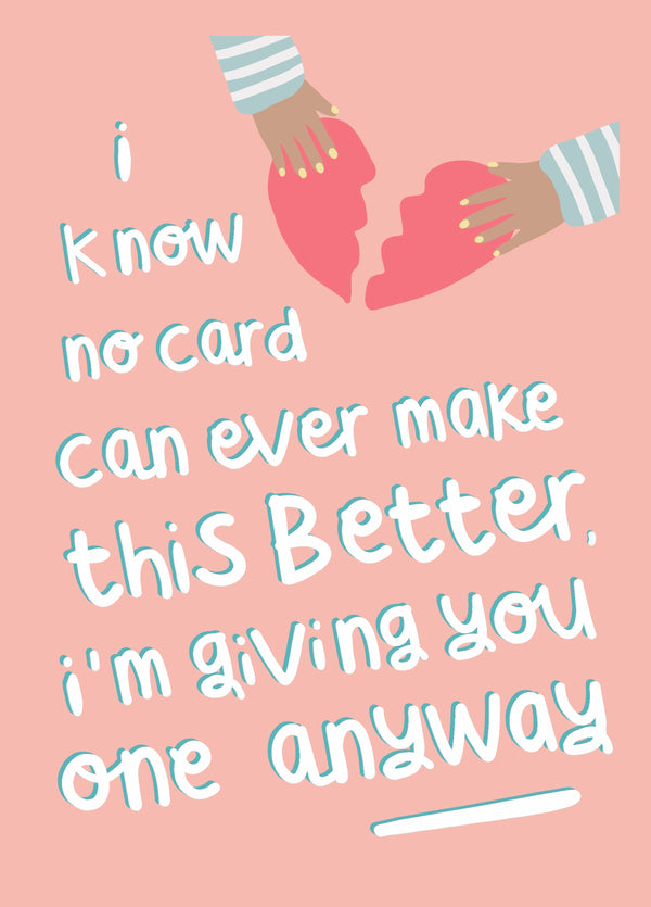 Heart Broken Card