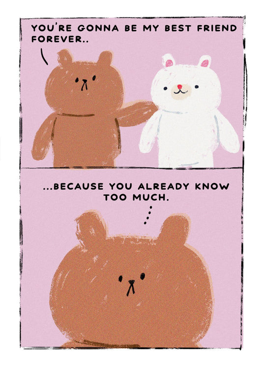 Best Friend Card