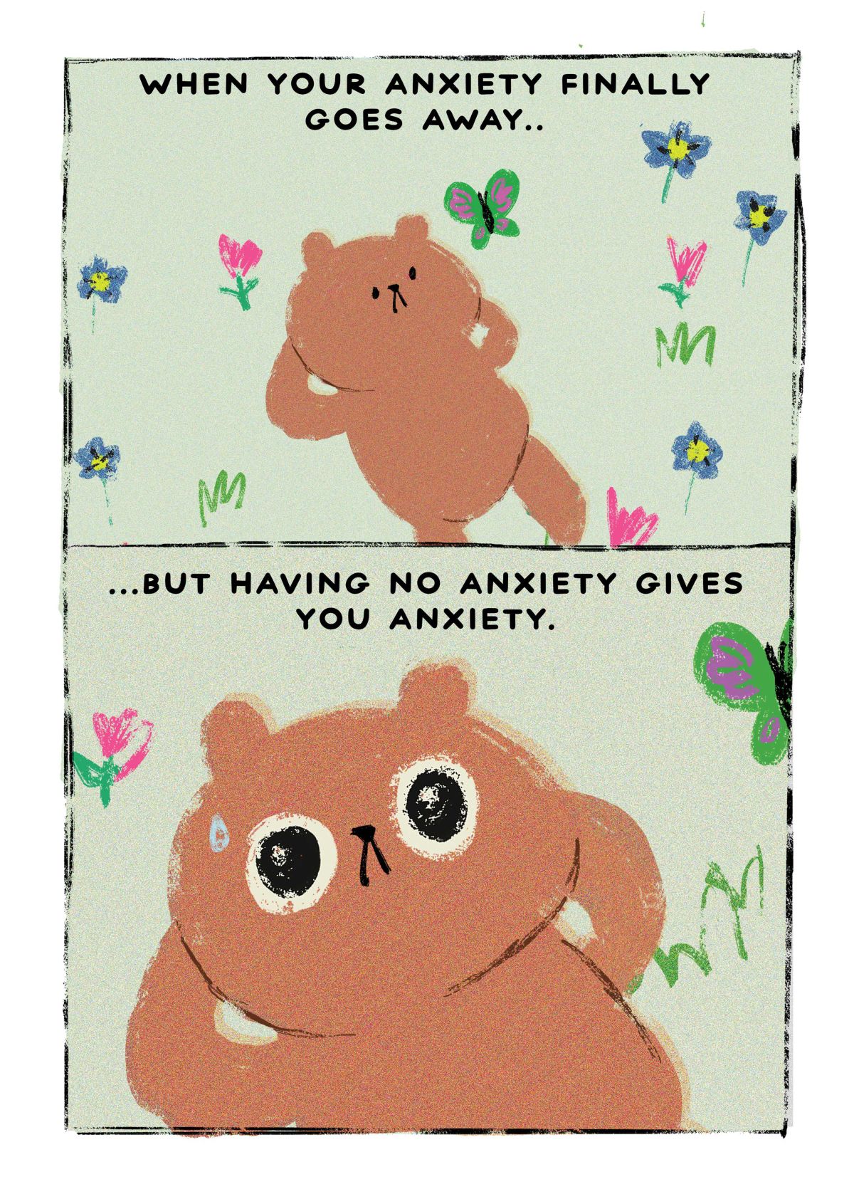 When No Anxiety Gives You Anxiety Card