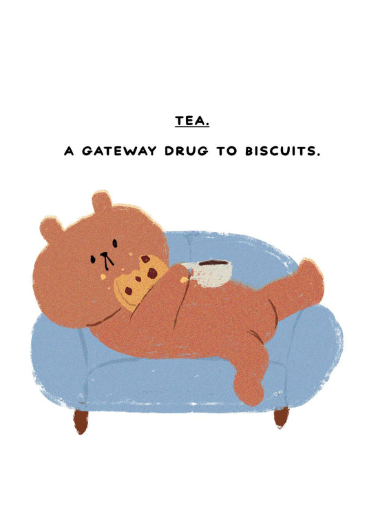Tea And Biscuits Card