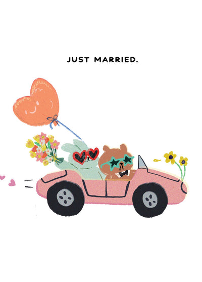 Just Married Card