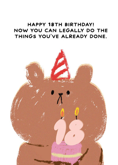 18 Legal Card