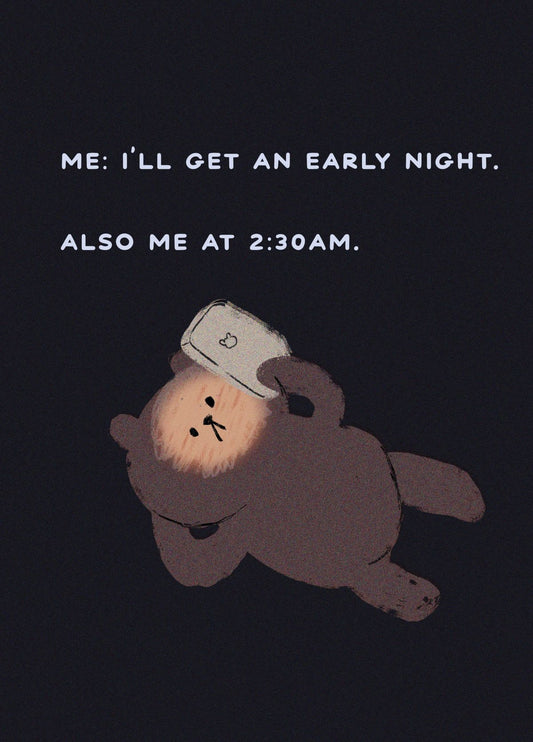 Early Night Card