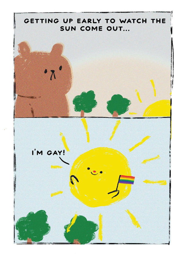 Sun Gay Card