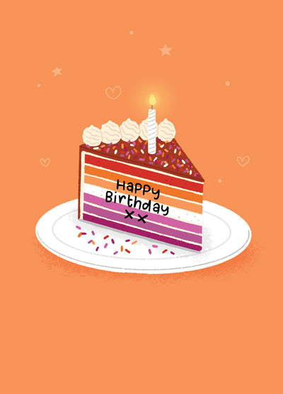 Happy Birthday - Lesbian Card