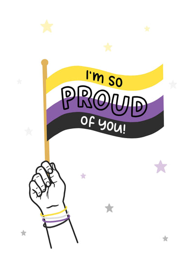 Non-Binary Coming Out Card