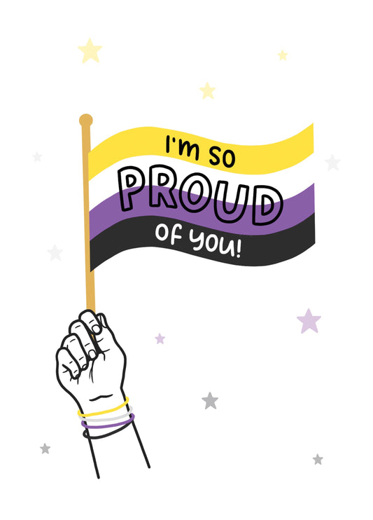 Non-Binary Coming Out Card