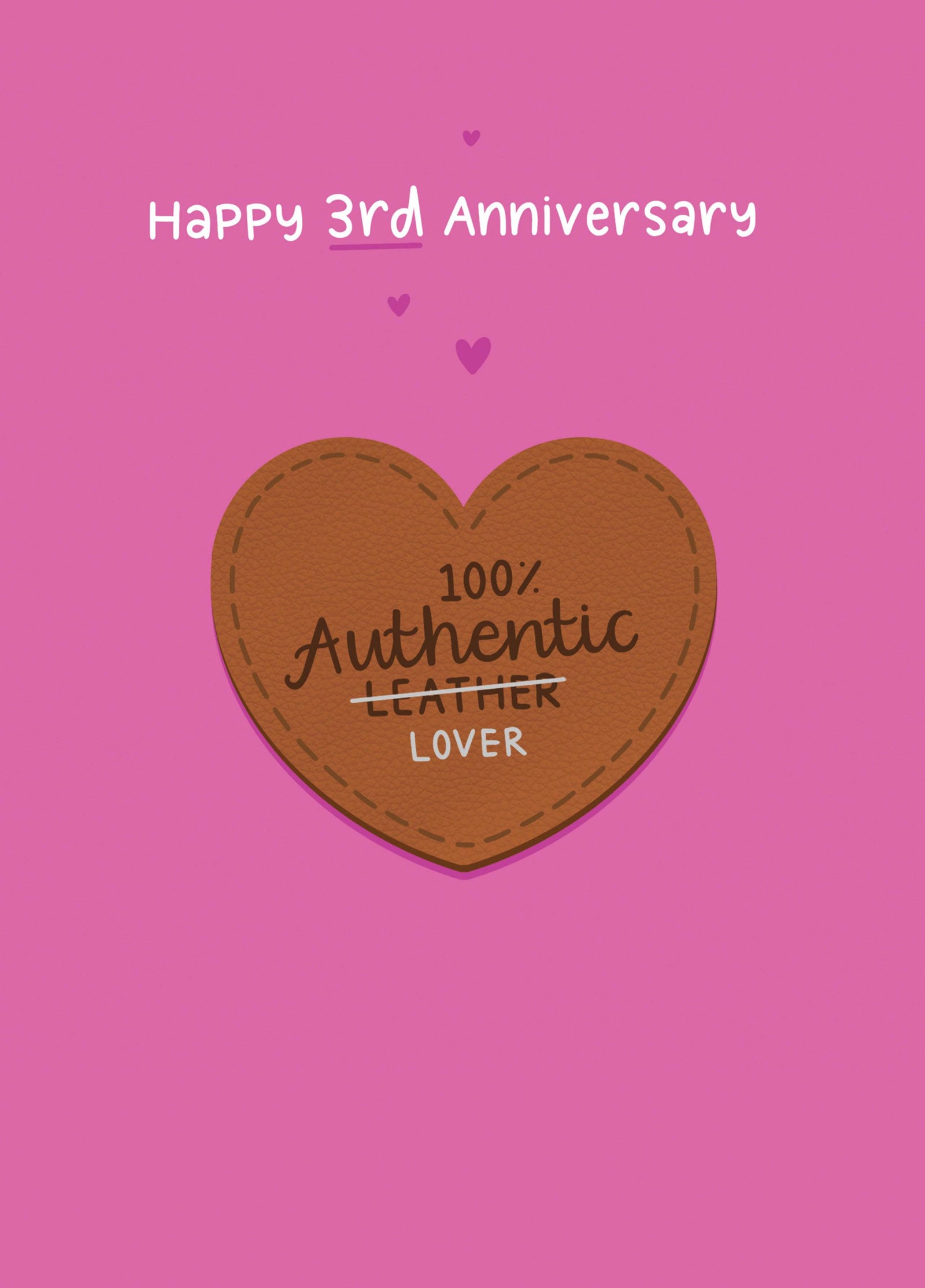 100% Lover Anniversary Card