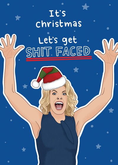 Shit Faced Card