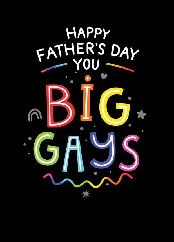 Big Gays Card