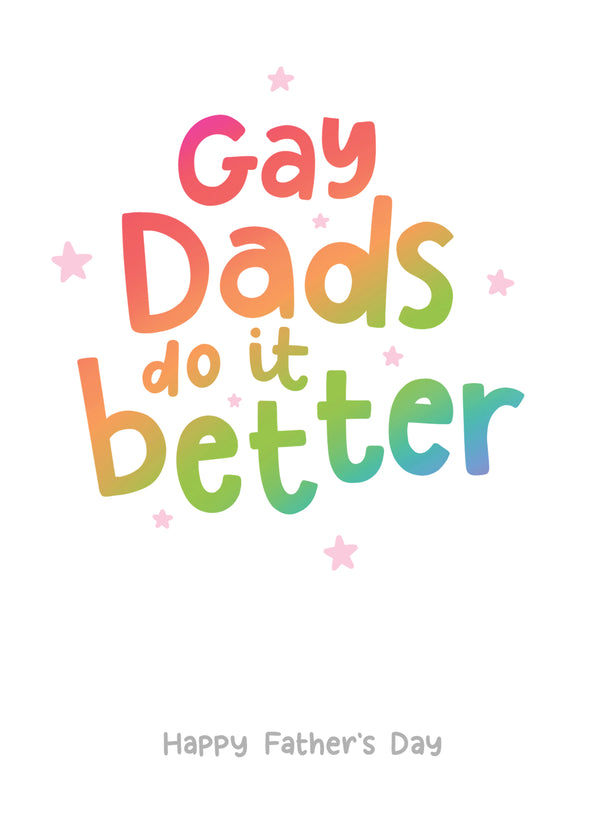 Gay Dads Card