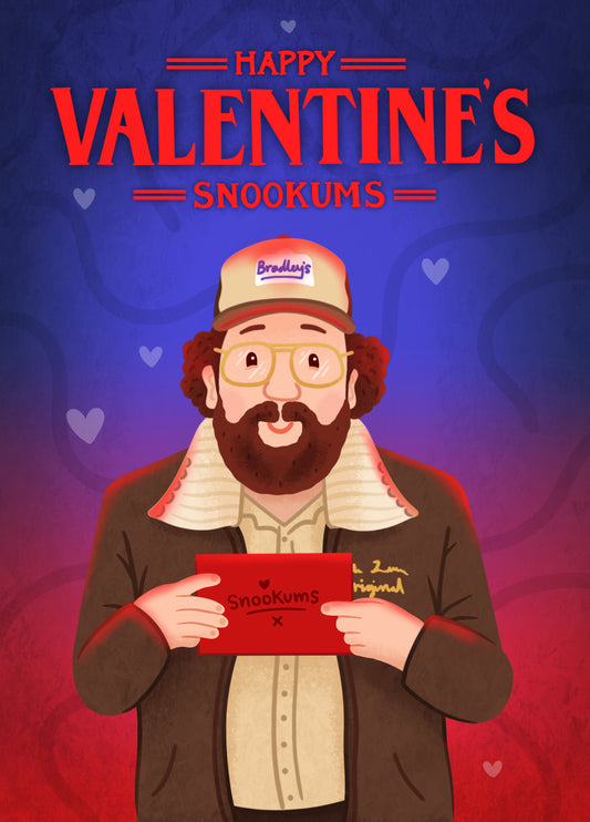Stranger Things Snookums Valentines