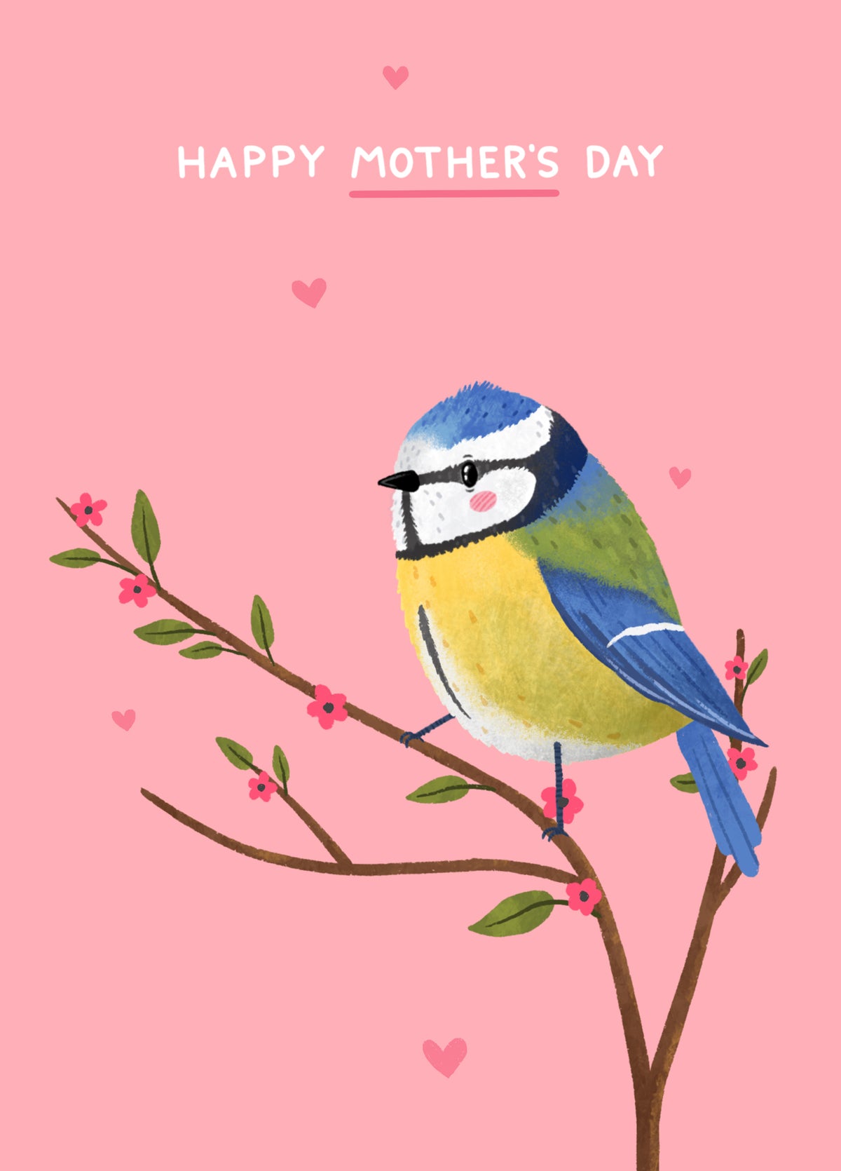 Happy Mother's Day Blue Tit