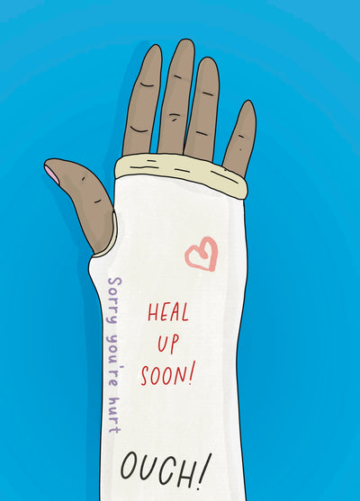 Broken Arm Get Well Card