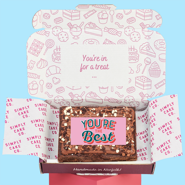 You're The Best Brownie Slab