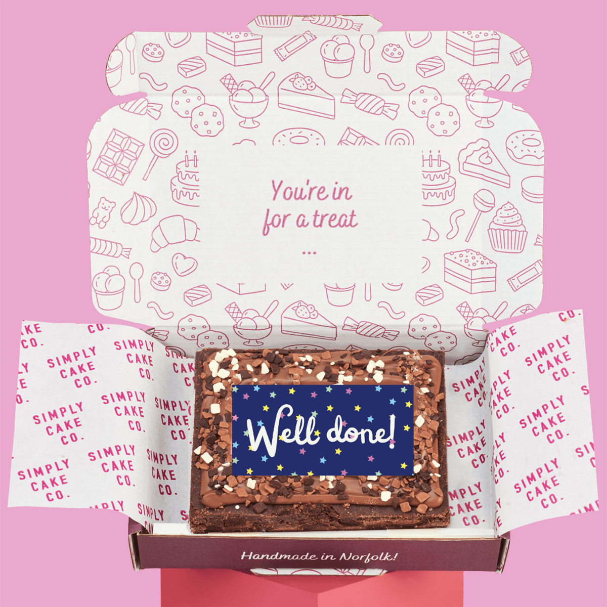 Well Done Brownie Slab