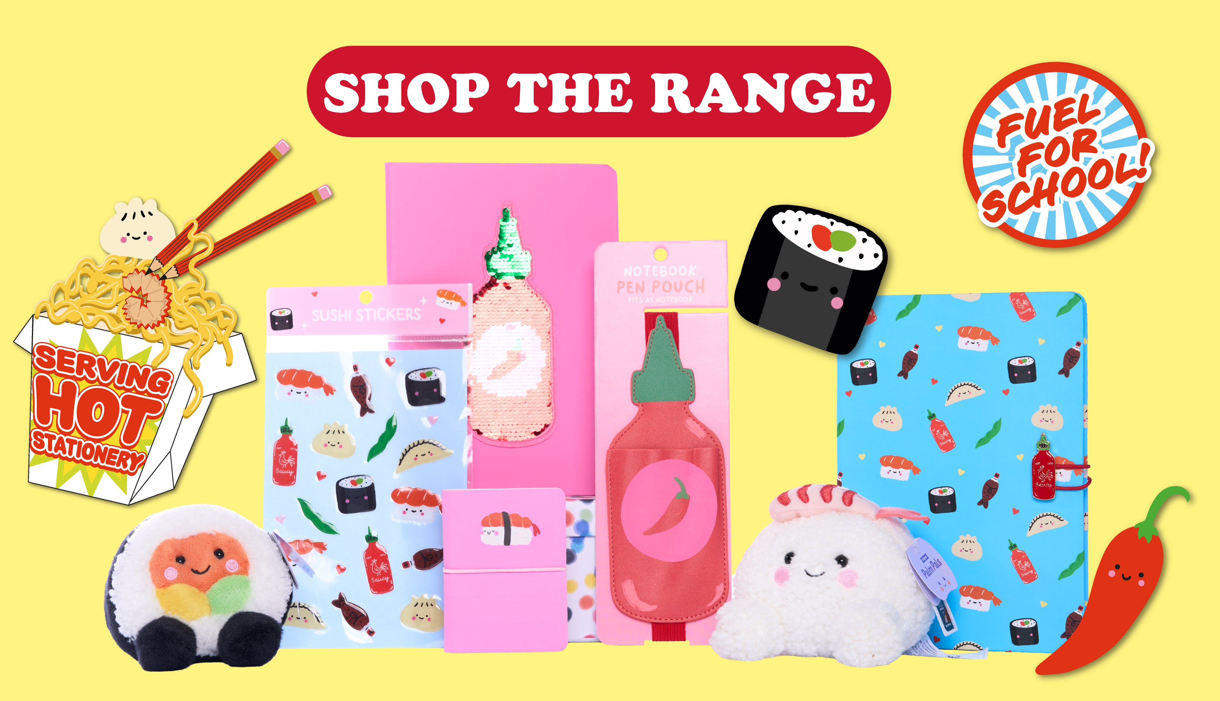 Fuel for School, stationery and back to school gifts.