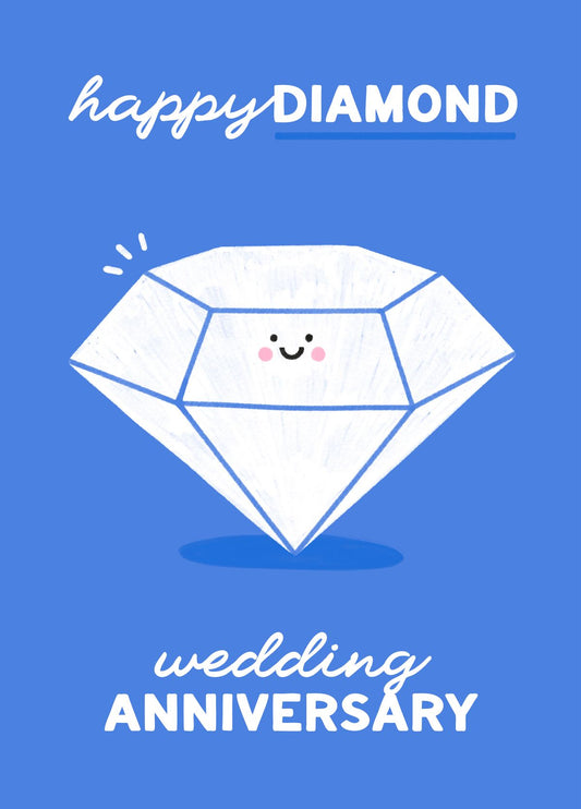 Happy Diamond Wedding Anniversary | 60th Wedding Anniversary